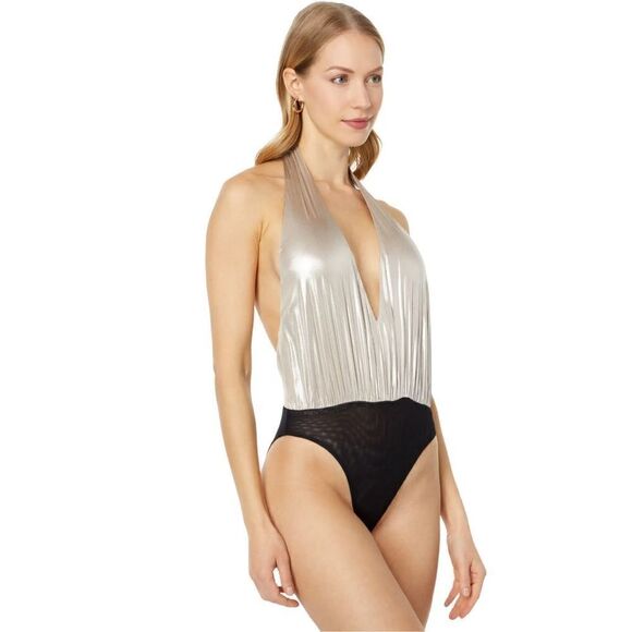 New. Allsaints champagne bodysuit. Size 0 retails $169 - Picture 3 of 16